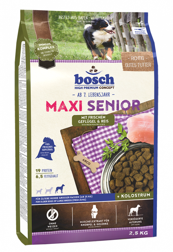 Bosch Maxi Senior Geflügel 2,5kg