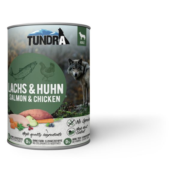 Tundra Dog Lachs+Huhn 800gD