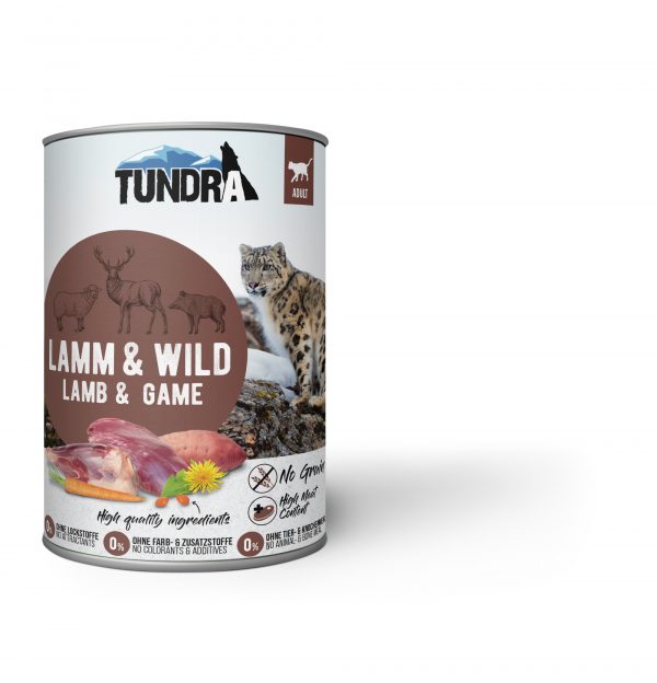 Tundra Cat Lamm+Wild 400gD