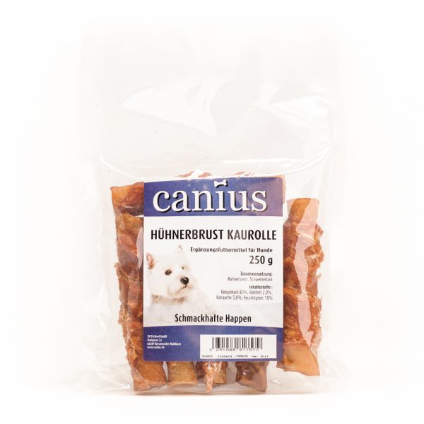 Canius Hühnerbrust Kaurolle 250g