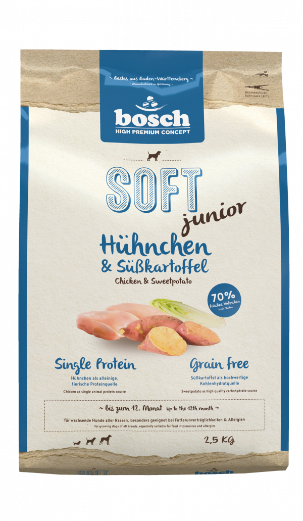 Bosch Soft Jun Hühn+Süßk 2,5kg