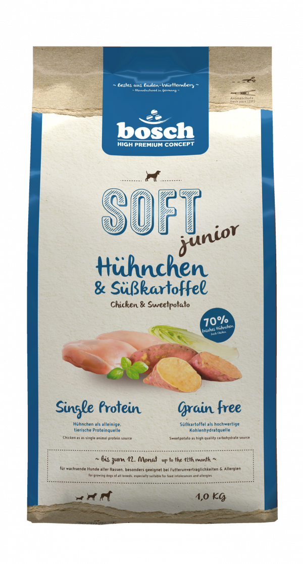 Bosch Soft Jun Hühn+Süßk. 1kg