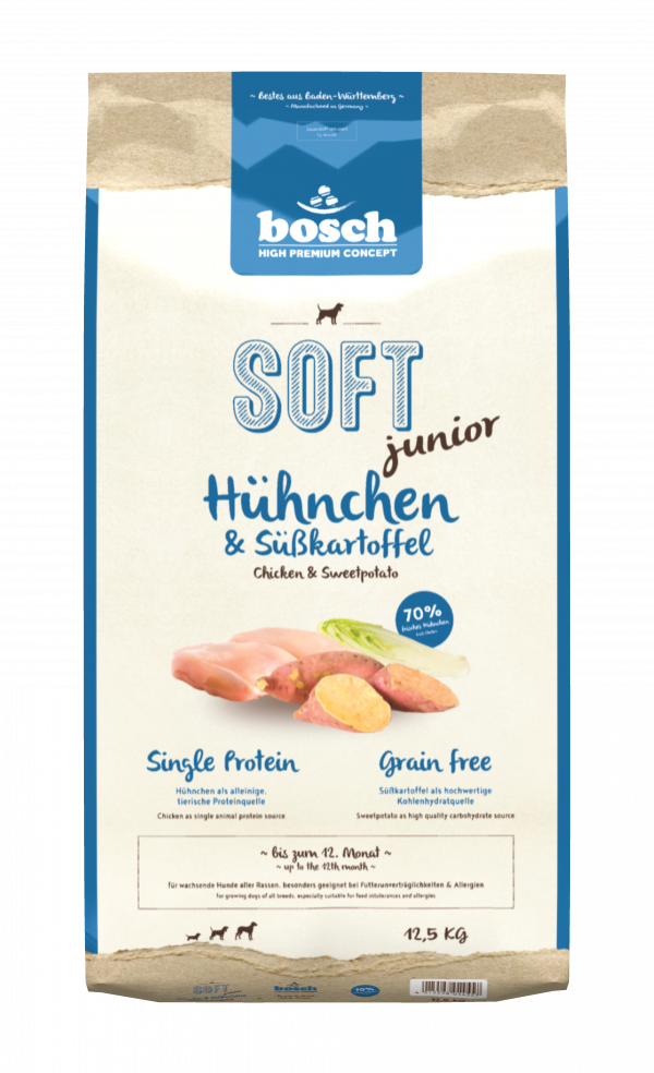 Bosch Soft Jun Hühn+Süßk. 12,5kg