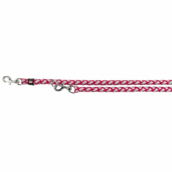 Trixie Verlängerungsleine Cavo Reflect - Fuchsia - 18mm / 2m – Bild 3