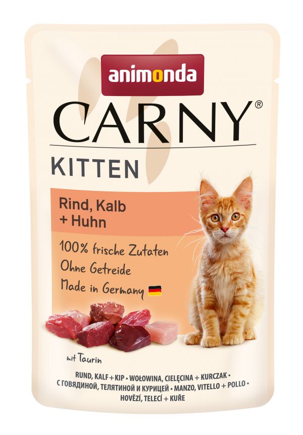 Carny Kitten Rind+Kalb+Hu 85gP