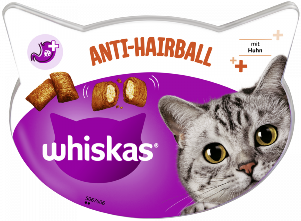 Whiskas Anti-Hairball 60g