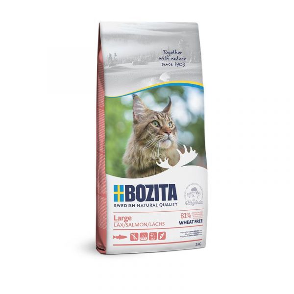 Bozita Cat Large WheFr Salm 2kg