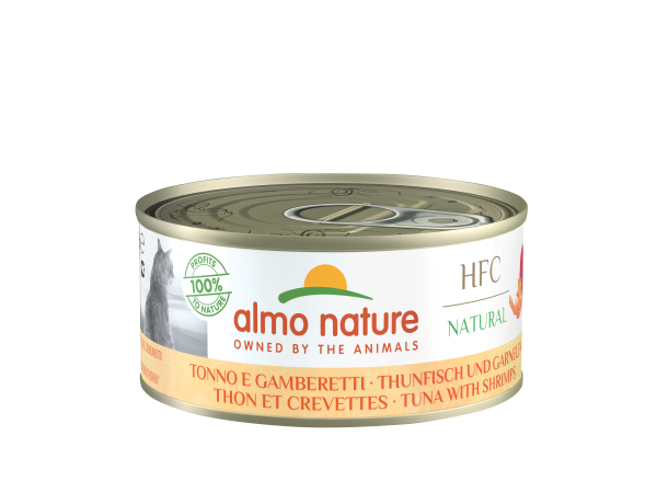 Almo Nature Cat Thunfisch+Garnele 150gD