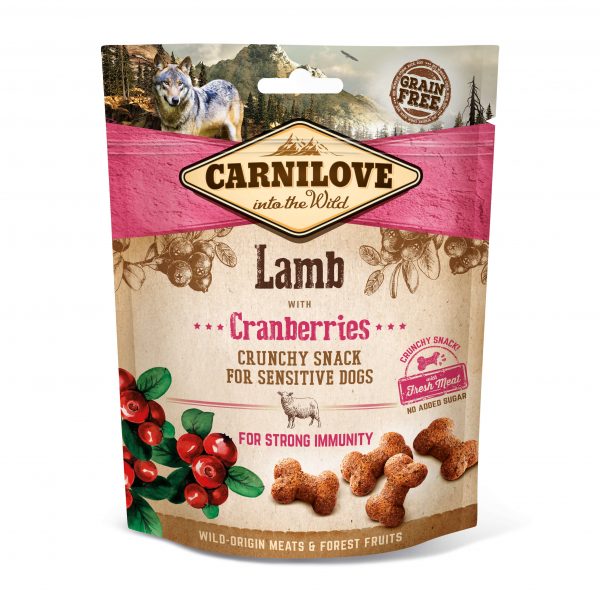 Carnilove Dog Crunchy Lam+Cranb 200g