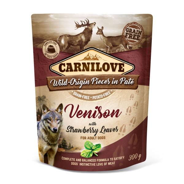 Carnilove Pate Venis+Straw 300gP