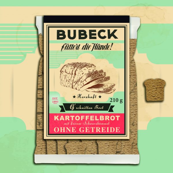 Bubeck Snack G´schnitten Brot 210g