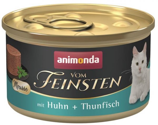 Vom Feinsten Mousse Huhn+Thunfisch 85gD