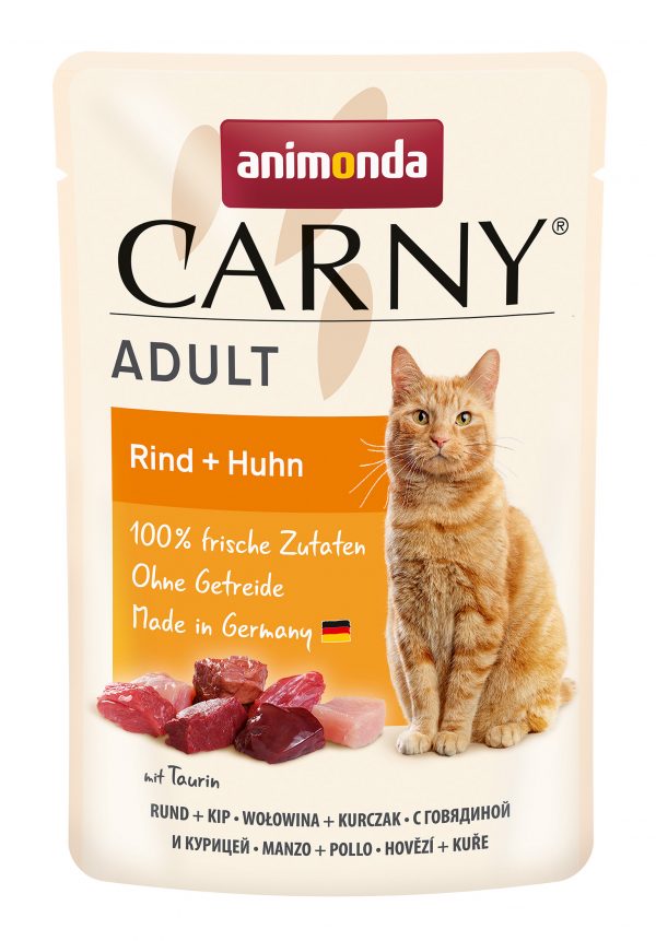 Carny Adult Rind+Huhn 85gP