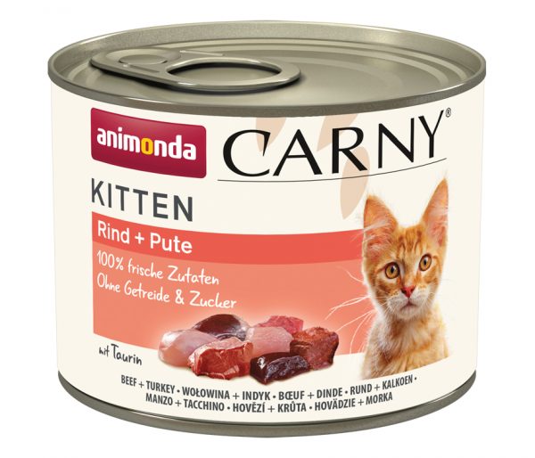 Carny Kitten Rind+Pute 200gD