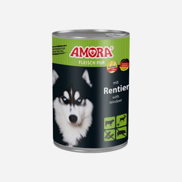 AMORA Dog Pur Rentier 400gD