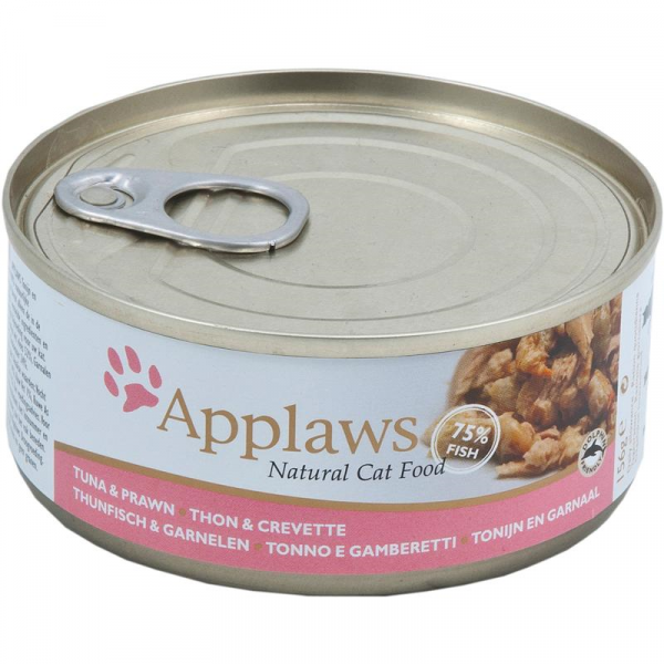 Applaws  Cat Thunfischfilet & Garnele 156gD