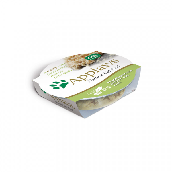 Applaws  Cat Schale Zartes Huhn & Reis 60g