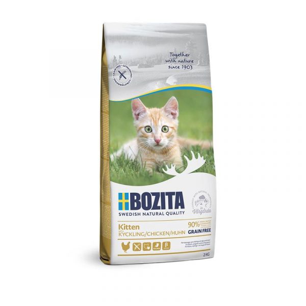 Bozita Cat Kitten GrFr Chic 2kg