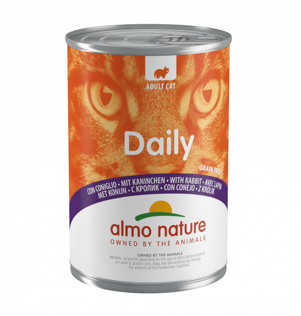 Almo Nature Cat Daily Kaninchen 400gD