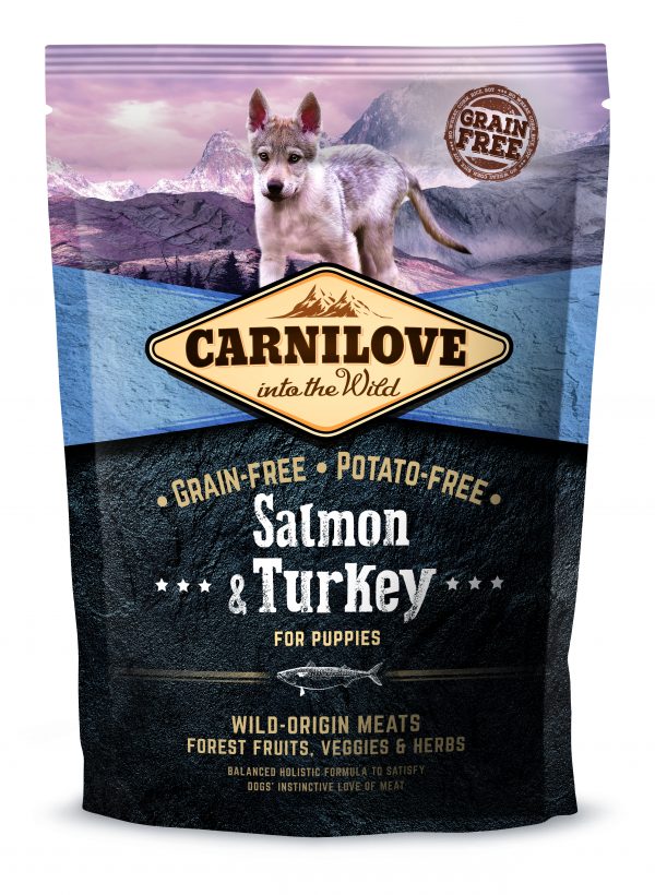 Carnilove Puppy Salmon+T.1,5kg