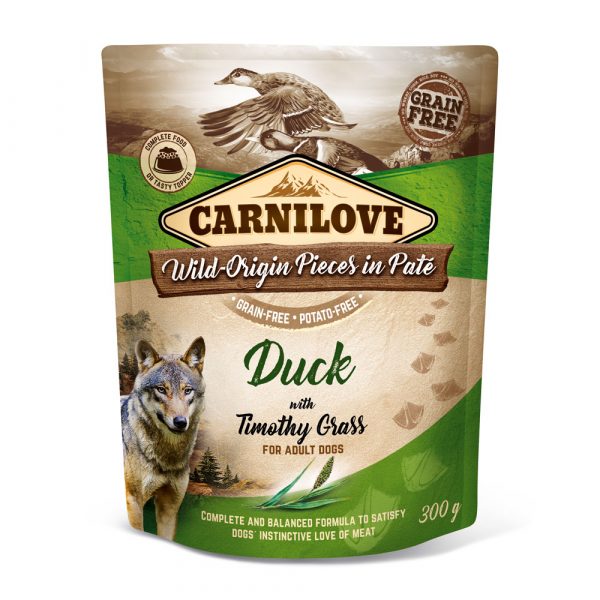 Carnilove Pate Duck+TimothyGrass 300gP