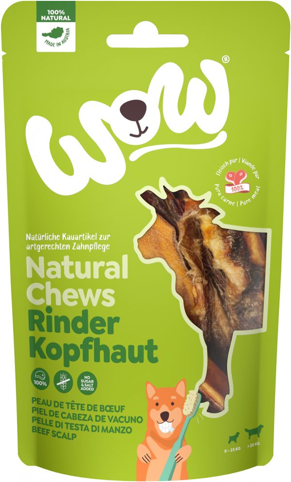 WOW Rinderkopfhaut 350g