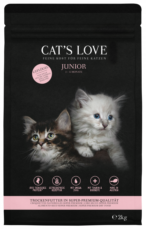 CATSLOVE JUNIOR Geflügel 2kg