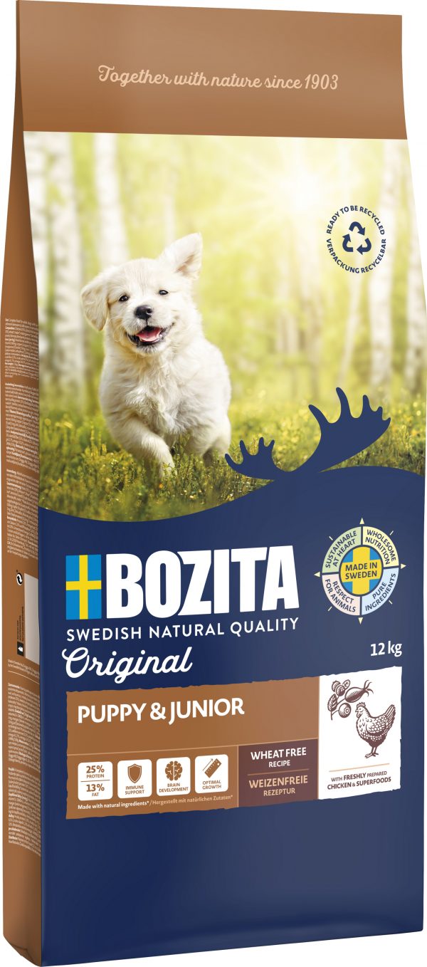 Bozita Dog Original Puppy + Junior 12kg