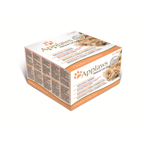 Applaws  Cat MP Huhn Selection 12x70g